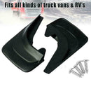 Universal Car Mud Flaps Splash Guards For Front or (Hardware Included) Rear Q4Z2