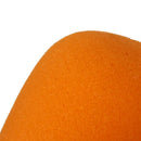 5Pc Orange Handheld Stage Microphone KTV DJ Windscreen Sponge Foam Mic Cover