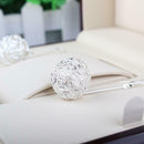 Fashion Hollow Ball Long Drop Dangle Hook Earrings Women Elegant Jewelry