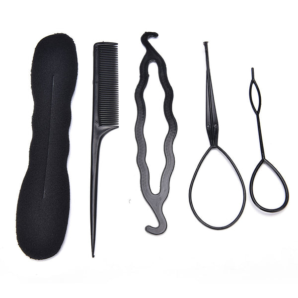 1 Set Hair Styling Accessories Tools Kit Hair Makeup Tool Kits Hair Braid Tool L