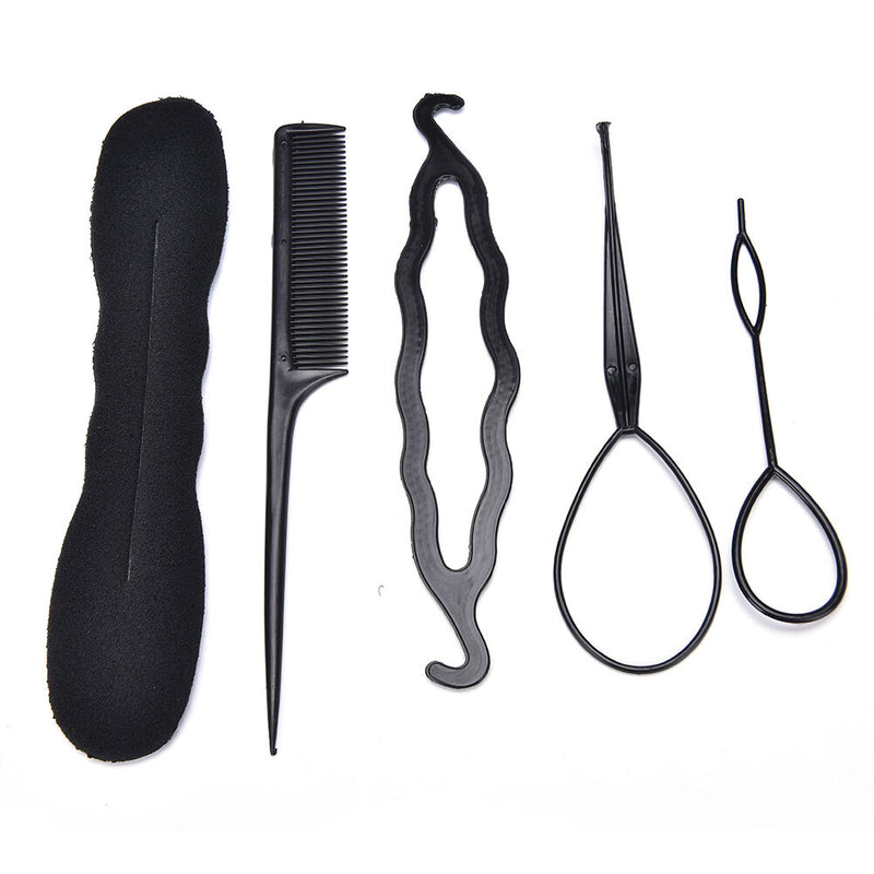 1 Set Hair Styling Accessories Tools Kit Hair Makeup Tool Kits Hair Braid Tool L