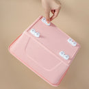 4pcs Storage Box Pulley Caster Self-Adhesive Unidirectional Wheel (White) A