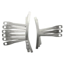 9Pcs Understring Radius Gauge for Guitar Bass Setup Builder Luthier Tools Supply