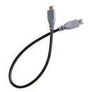Micro USB male to Micro USB OTG data charger cable 20cm for MP4 Mobile Phon Oh