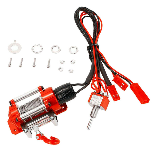 Upgrade Parts Steel Wire Winch for 1/10 RC4WD D90 Remote Control Car Models