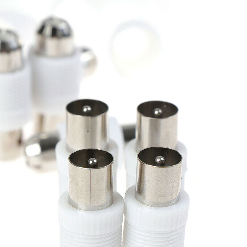 10x Free Welding RF Television Male Plug 9.5 TV RF Terminal Antenna Connector  Z
