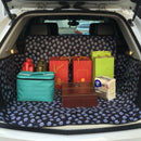 Pet Carriers Oxford Fabric Claw Pattern Car Pet Seat Cover Dog Car Back Sea