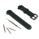 18mm Soft Silicone Rubber Waterproof  Strap Outdoor Sports Band