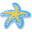 50pcs Starfish 2 Holes Wooden Buttons