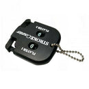 Golf Square Scorer Golf Double-Sided Small Scorer Golf Counter Key Chain I8C1