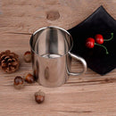 Tea Cup Stainless Steel Double Wall Mugs 400Ml(13.5Oz) For Drinking Tea Cof