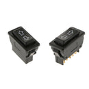 Mini Momentary Switch 5Pin Spring Hoist Window Temporary Up/Down Type 2 Pcs