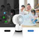 Usb Mini Ultra Quiet Fan Portable Table Top Air Filter Purification Desk Co