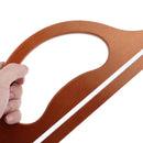 2pcs Wooden Handbag Handle Holder Bag Accessories for Purse Making