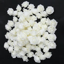 High Quality 100pcs / bag 6cm Foam Rose Heads Artificial Flower Heads Weddi D2F3