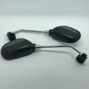 1 Pair Bike Rearview Mirror Safety Bicycle Rear View Glass Mirrors Adjustab