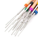 1* BBQ Barbecue Forks Marshmallow Roasting Sticks Telescoping With Bags W0N1