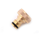 3/4'' Brass Tap Adaptor Hose Pipe Fitting Tap Hosepipe Quick Connector UK JR