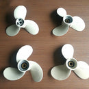 2HP 1/4 X A replacement aluminum outboard marine propeller for Yamaha