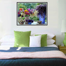 5D DIY Diamond Painting Flowers Vase Cross Stitch Embroidery Rhinestones