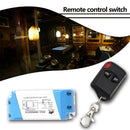AC85V-250V 2 Key Lamp Wireless Remote Control Switchâ€‹ Transmitter+Receiver