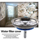 Stainless Steel Kitchen Sink Stopper Plug for Bath Drain Cover Bathroom Drainer