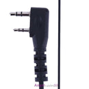 2 Pin Extend Extension Cable Wire for Baofeng Earpiece Headset Speaker Mic Radio