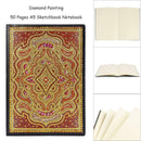 DIY Mandala Special Shaped Diamond Painting 50 Pages A5 Notebook Sketchbook
