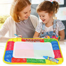Cute Magic Water Doodle Mat Mini Colorful Graffiti Canvas for Children
