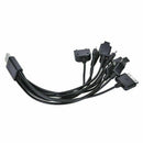 USB Cable 10in1 Universal Multi-Function Cell Phone B NEW SH Charger M4S1