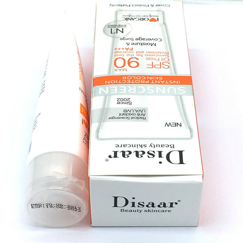 Disaar Skincare Facial Sunscreen With Long Lasting Waterproof Concealer Bb  X3T1