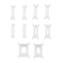 Set of 14 Wedding Invisible Ring Size Reducer for Loose Ring Easy to clean