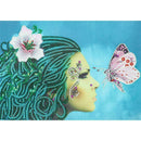 5D DIY Special Shaped Diamond Painting Girl Cross Stitch Mosaic Kits Decor