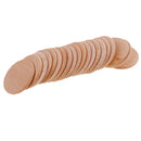 20pcs Unfinished Wooden Round Discs Embellishment DIY Rustic Art Craft 36mm