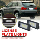 1 Pair LED License Number Plate Light Lamp for 1/3/5 Series E39 E82 E92 E93 A
