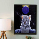 5D DIY Round Diamond Painting Embroidery Kits Needlework Set Decor 30x40cm