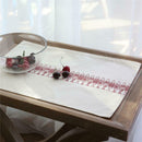 Cotton Linen Placemat Nordic Table Mats Heat Insulation Dinner Plate Pads