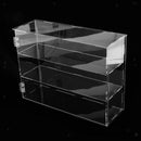 3-Tier Acrylic Display Case Makeup Perfume Mini Figures Dustproof Box Holder