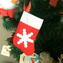 12pcs Mini Christmas Stocking Silverware Dinnerware Cover Party Decorations A