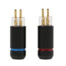 For UM3X W4R UE18 Audio Connector Earphone Adapter 2Pin Jack 0.78mm Metal Plug