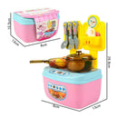 Plastic Kitchen Role Play Set Simulation Food Vegetables Kids Children Toys