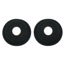 1 Set Button Conductive Rubber Pad for Sony PS4 w/ 2x Aim Assistance Ring