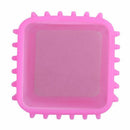 Budd Pet Soft Silicone Rubber Brush Dog Cat Grooming Shower Bath Brush Prof