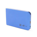 2.5" SATA Hard Drive Case (Blue) 500GB Max Capacity S7U6