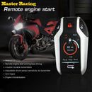 2 Two Way Motorcycle Alarm System Scooter Anti-Theft Burglary Alarm Remote