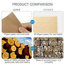 100X Parchment Nonstick Wax Paper Baking Liners Sheets for Air Fryer Pan 12*16in