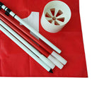 5-Section Golf Flag Stick, Flag And Putting Cup for Backyard Garden Training