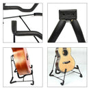 Aluminum Alloy Folding Guitar Stand Concise Style Soft Sponge Steel Frame H A9I7