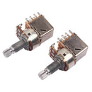 Guitar Accs A1M B1M Split Shaft 18mm Potentiometer Pot for Audio Tone Volumn