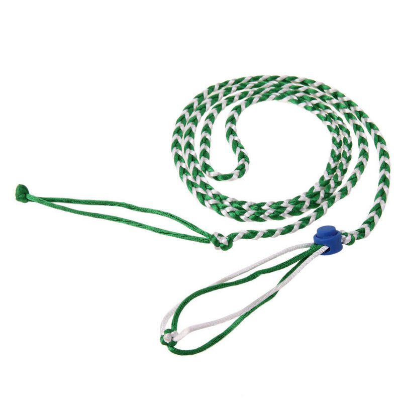 Pet Hamster Cage Leash Adjustable Pet Rat Mouse Harness Rope Leash(Green)